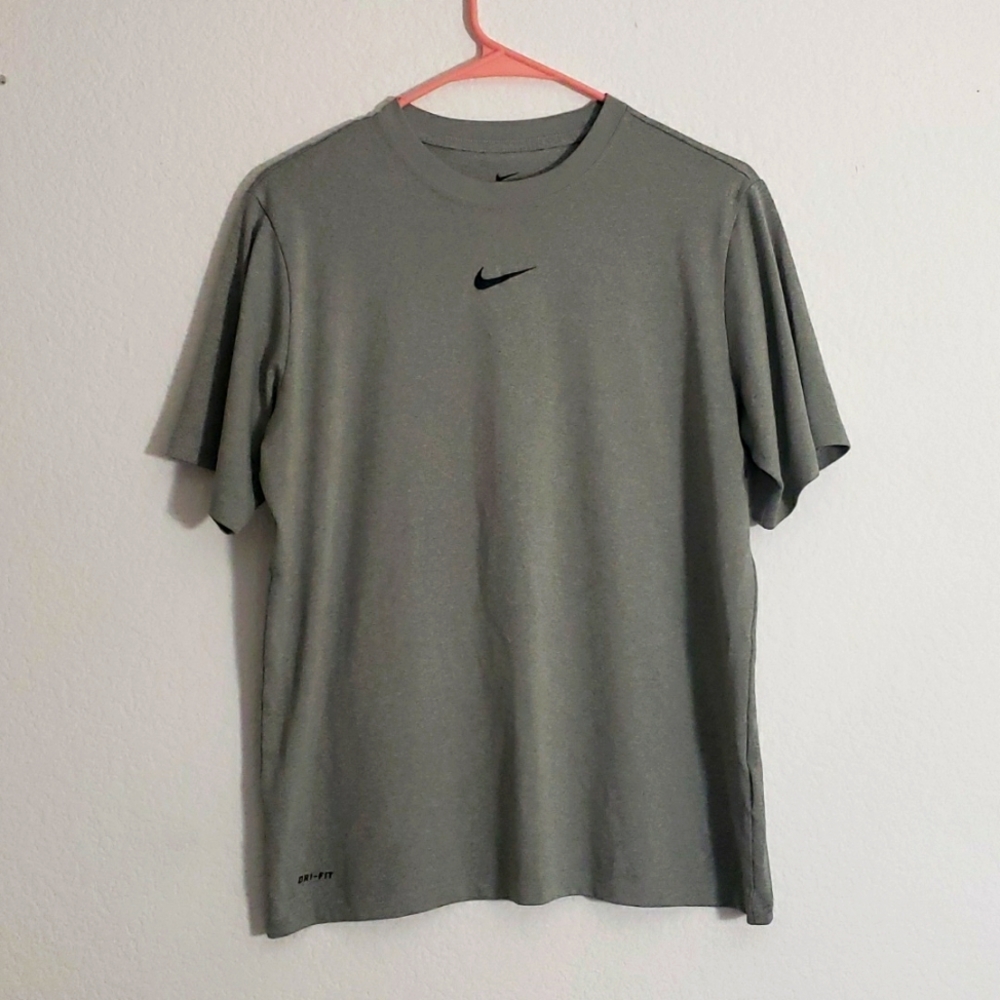 Gray Nike Dri-fit Shirt